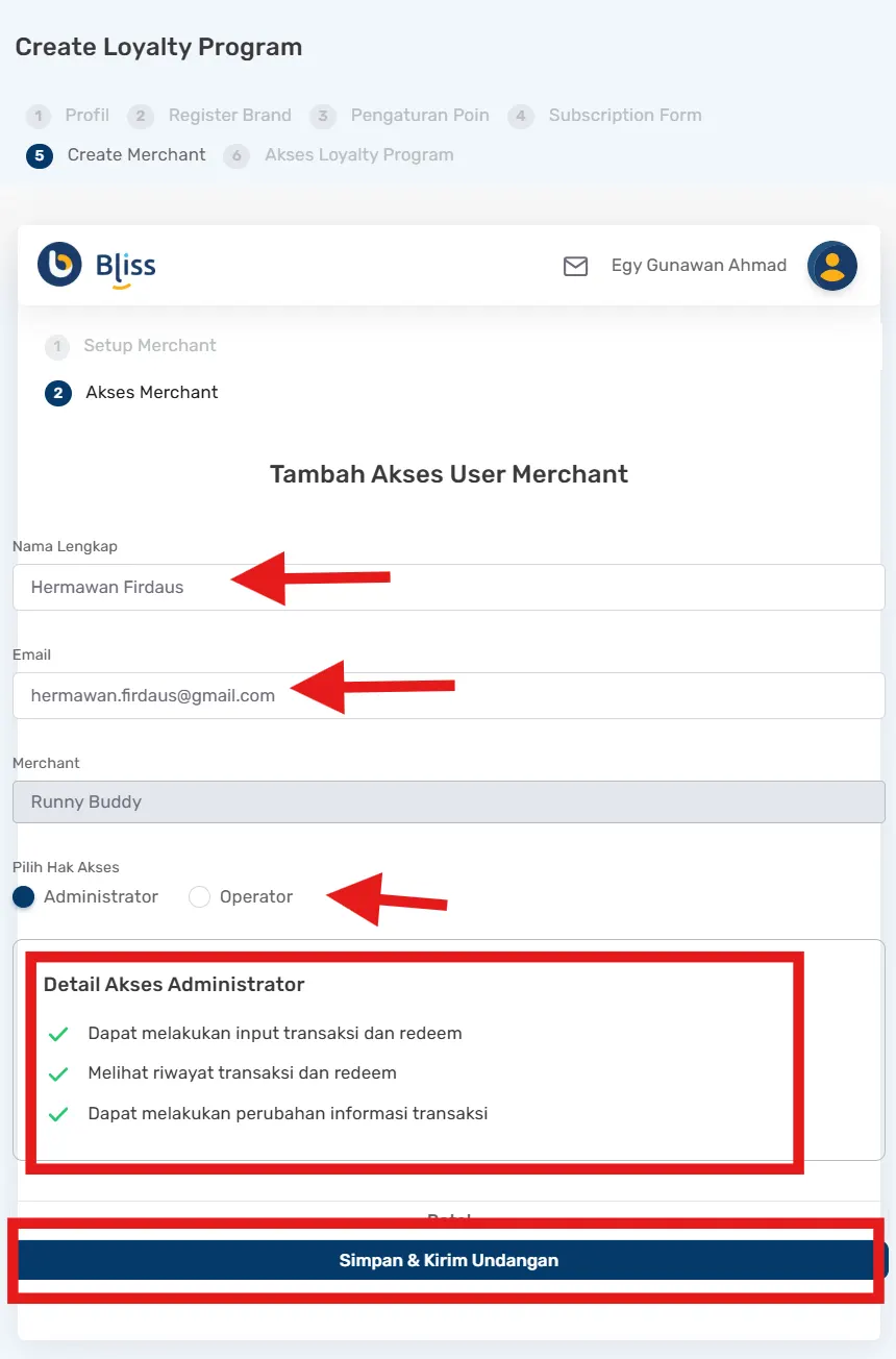 membuat merchant tanpa Accurate